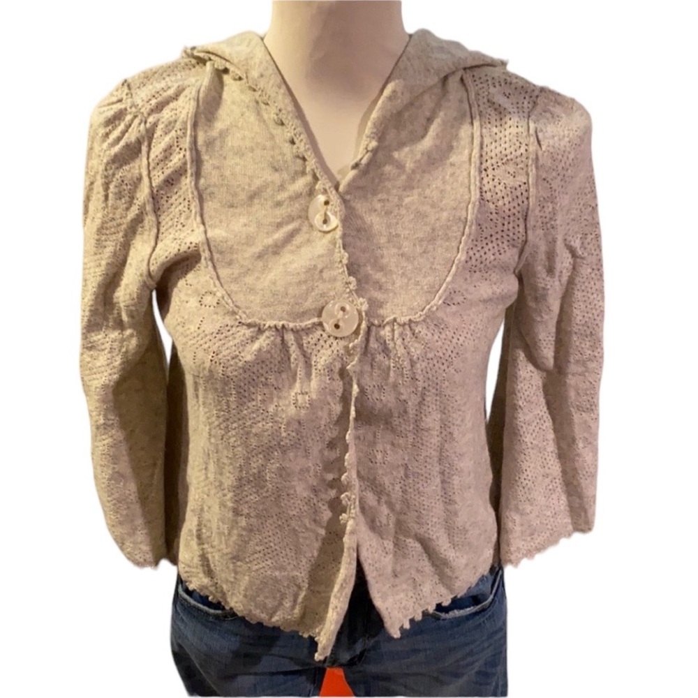 Moth cropped cardigan women’s s/m